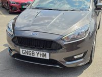 USED 2018 68 FORD FOCUS 1.0T EcoBoost ST-Line Hatchback 5dr Petrol Auto Euro 6 (s/s) (125 ps) ST LINE SPEC - FSH - NAV