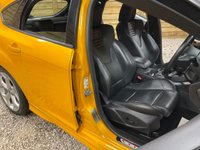 USED 2013 62 FORD FOCUS 2.0T EcoBoost ST-3 Hatchback 5dr Petrol Manual Euro 5 (s/s) (250 ps) TANGERINE SCREAM  CHARCOAL LEATHER