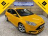 USED 2013 62 FORD FOCUS 2.0T EcoBoost ST-3 Hatchback 5dr Petrol Manual Euro 5 (s/s) (250 ps) TANGERINE SCREAM  CHARCOAL LEATHER