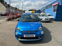 USED 2019 19 FIAT 500 1.2 S Hatchback 3dr Petrol Dualogic Euro 6 (s/s) (69 bhp) 