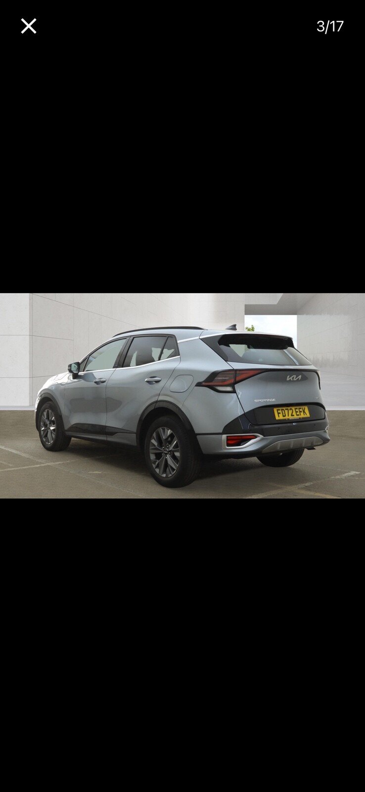 USED 2023 72 KIA SPORTAGE 1.6 h T-GDi GT-Line SUV 5dr Petrol Hybrid Auto Euro 6 (s/s) (226 bhp) &pound;ZERO DEPOSIT FINANCE