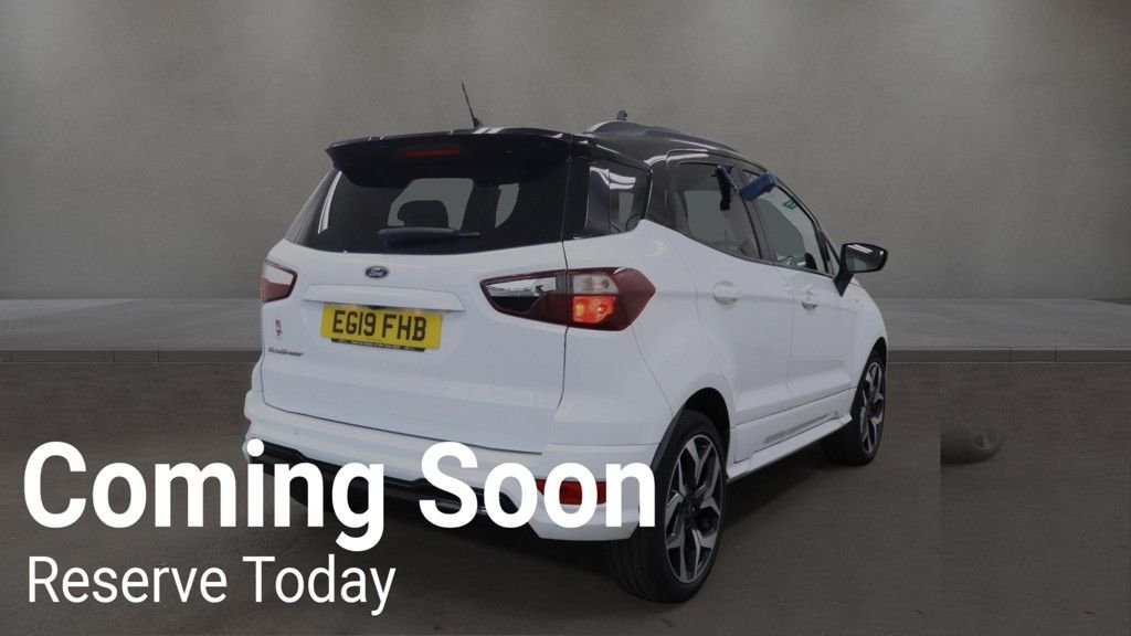 USED 2019 19 FORD ECOSPORT 1.0T EcoBoost GPF ST-Line SUV 5dr Petrol Manual Euro 6 (s/s) (140 ps) 2 KEYS / LONG MOT