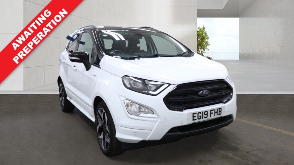 USED 2019 19 FORD ECOSPORT 1.0T EcoBoost GPF ST-Line SUV 5dr Petrol Manual Euro 6 (s/s) (140 ps) 2 KEYS / LONG MOT