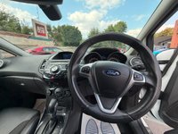 USED 2014 63 FORD FIESTA 1.0T EcoBoost Titanium X Hatchback 5dr Petrol Powershift Euro 5 (100 ps) AUTO + LEATHER + &pound;35 TAX