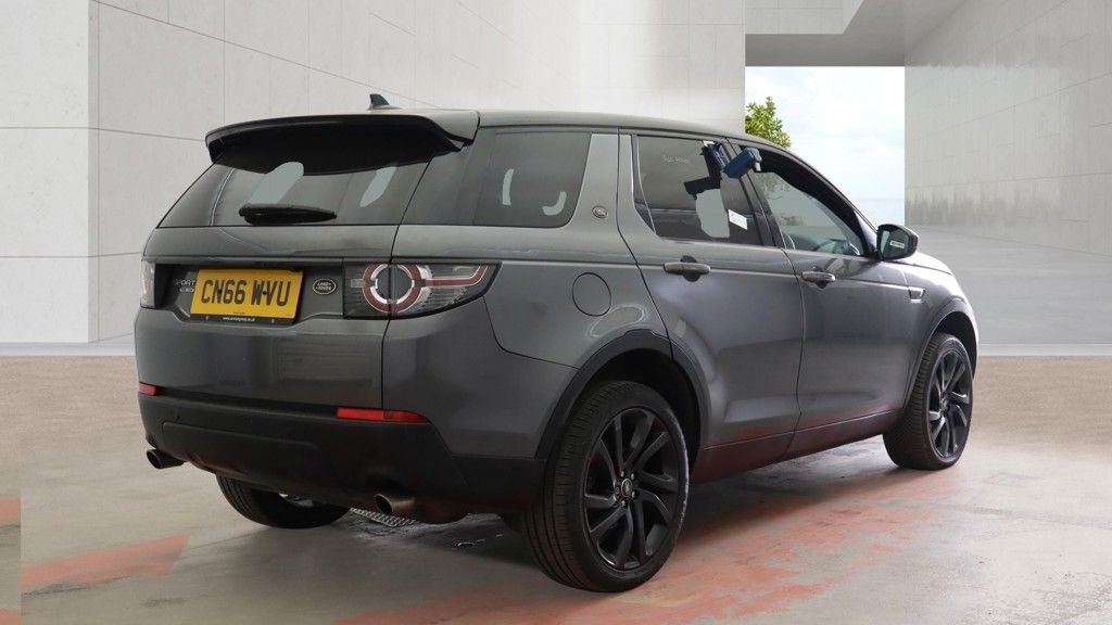 USED 2016 66 LAND ROVER DISCOVERY SPORT 2.0 TD4 HSE Black SUV 5dr Diesel Auto 4WD Euro 6 (s/s) (180 ps) 7 SEATER / PAN ROOF