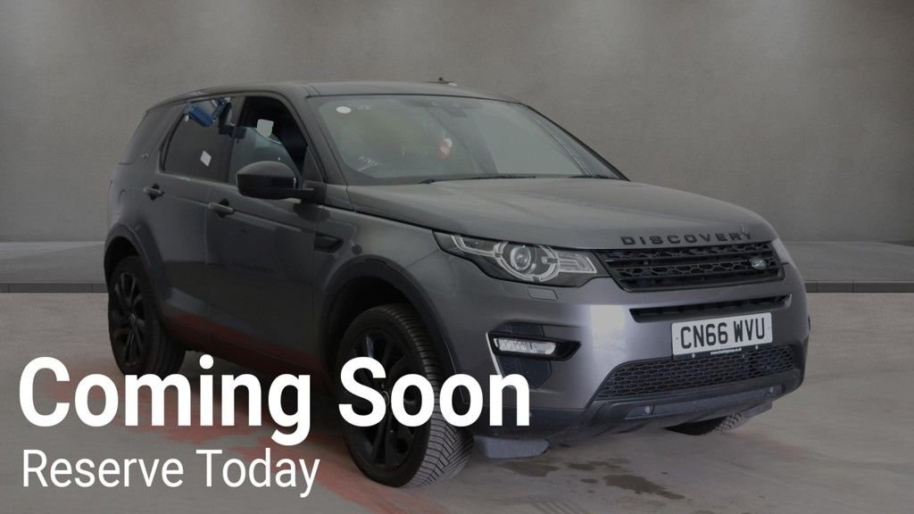 USED 2016 66 LAND ROVER DISCOVERY SPORT 2.0 TD4 HSE Black SUV 5dr Diesel Auto 4WD Euro 6 (s/s) (180 ps) 7 SEATER / PAN ROOF