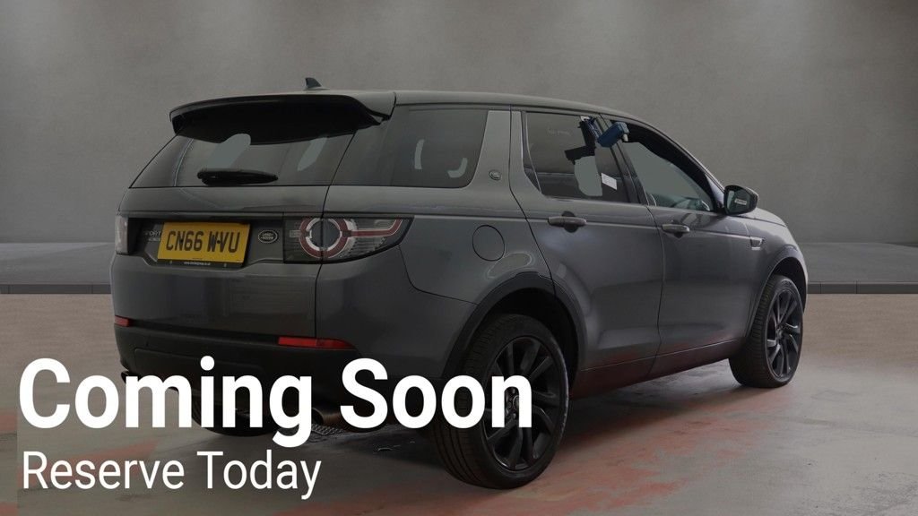 USED 2016 66 LAND ROVER DISCOVERY SPORT 2.0 TD4 HSE Black SUV 5dr Diesel Auto 4WD Euro 6 (s/s) (180 ps) 7 SEATER / PAN ROOF