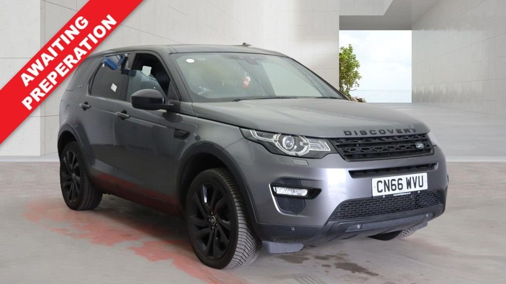 USED 2016 66 LAND ROVER DISCOVERY SPORT 2.0 TD4 HSE Black SUV 5dr Diesel Auto 4WD Euro 6 (s/s) (180 ps) 7 SEATER / PAN ROOF