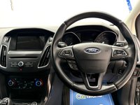 USED 2018 18 FORD FOCUS 1.5 TDCi Titanium Hatchback 5dr Diesel Manual Euro 6 (s/s) (120 ps) Shadow Black Focus Titanium, Up to 83 MPG, Bluetooth, SATNAV, Cruise Control, Parking Sensors, Service History 2 Keys 68000 Miles