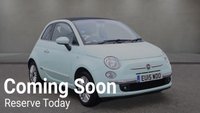 USED 2015 15 FIAT 500C 1.2 Lounge Convertible 2dr Petrol Manual Euro 6 (s/s) (69 bhp) 