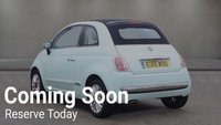 USED 2015 15 FIAT 500C 1.2 Lounge Convertible 2dr Petrol Manual Euro 6 (s/s) (69 bhp) 