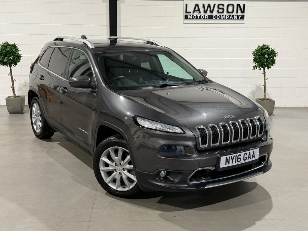 USED 2016 16 JEEP CHEROKEE 2.0 MultiJetII Limited SUV 5dr Diesel Manual 4WD Euro 6 (s/s) (140 ps) 
