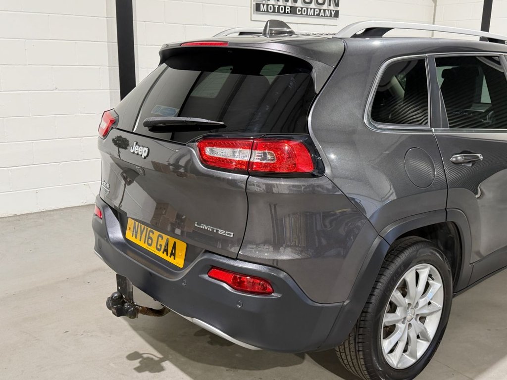USED 2016 16 JEEP CHEROKEE 2.0 MultiJetII Limited SUV 5dr Diesel Manual 4WD Euro 6 (s/s) (140 ps) 