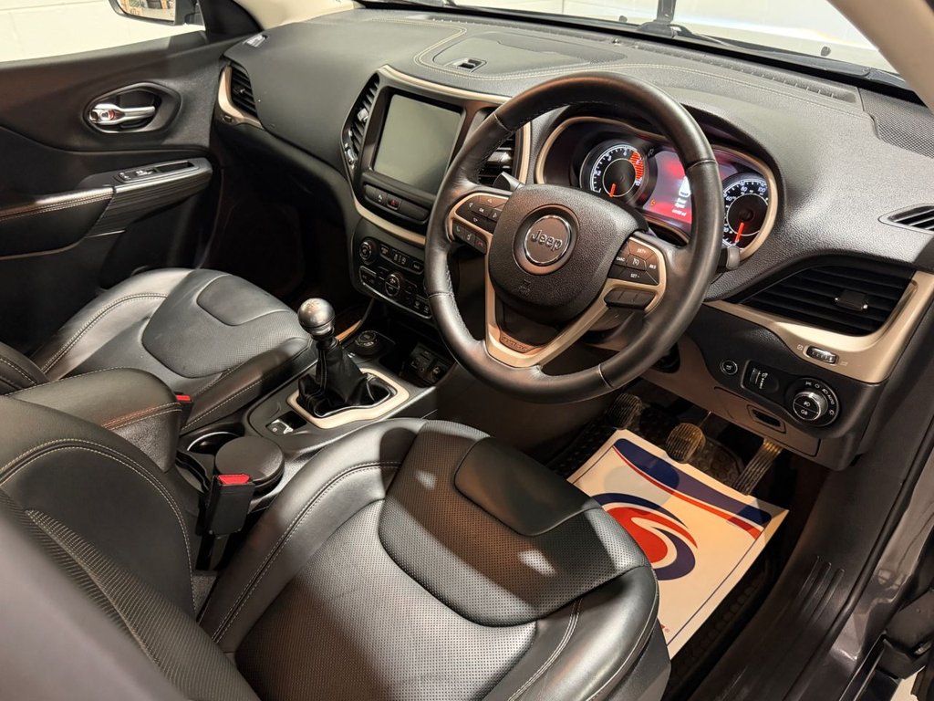 USED 2016 16 JEEP CHEROKEE 2.0 MultiJetII Limited SUV 5dr Diesel Manual 4WD Euro 6 (s/s) (140 ps) 