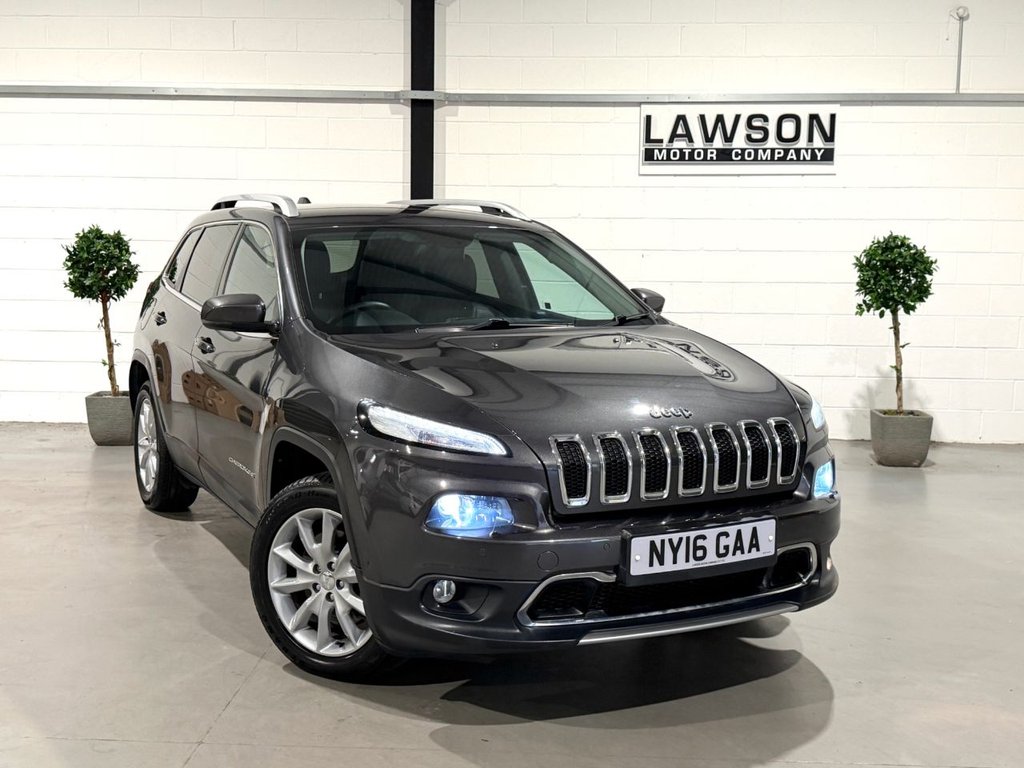 USED 2016 16 JEEP CHEROKEE 2.0 MultiJetII Limited SUV 5dr Diesel Manual 4WD Euro 6 (s/s) (140 ps) 