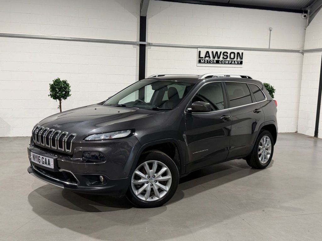 USED 2016 16 JEEP CHEROKEE 2.0 MultiJetII Limited SUV 5dr Diesel Manual 4WD Euro 6 (s/s) (140 ps) 