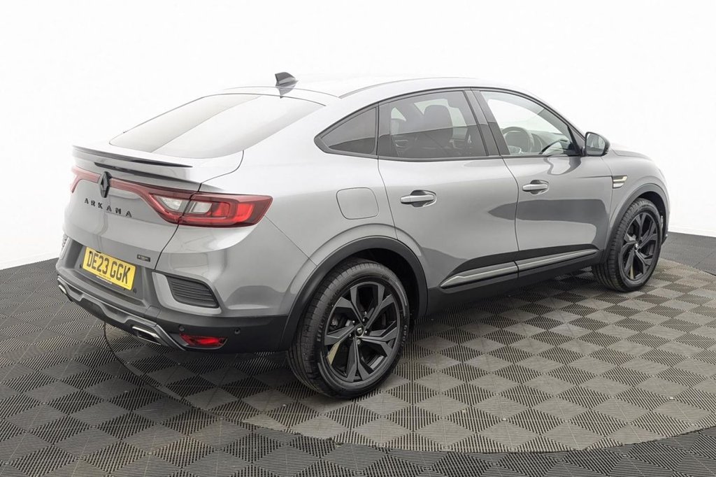 USED 2023 23 RENAULT ARKANA 1.6 E-TECH E-Tech engineered SUV 5dr Petrol Hybrid Auto 2WD Euro 6 (s/s) (145 ps) Car Play, Sat Nav, Camera