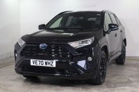 USED 2021 70 TOYOTA RAV4 2.5 VVT-h Black Edition CVT 4WD Euro 6 (s/s) 5dr Reverse Camera, Heated Seats,