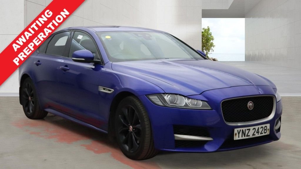 USED 2018 JAGUAR XF 2.0d R-Sport Saloon 4dr Diesel Auto Euro 6 (s/s) (180 ps) 2 KEYS / LONG MOT