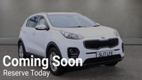 USED 2017 17 KIA SPORTAGE 1.6 GDi 2 SUV 5dr Petrol Manual Euro 6 (s/s) (130 bhp) 2 KEYS / LONG MOT