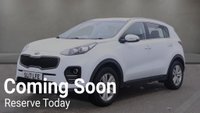 USED 2017 17 KIA SPORTAGE 1.6 GDi 2 SUV 5dr Petrol Manual Euro 6 (s/s) (130 bhp) 2 KEYS / LONG MOT
