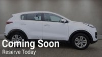 USED 2017 17 KIA SPORTAGE 1.6 GDi 2 SUV 5dr Petrol Manual Euro 6 (s/s) (130 bhp) 2 KEYS / LONG MOT