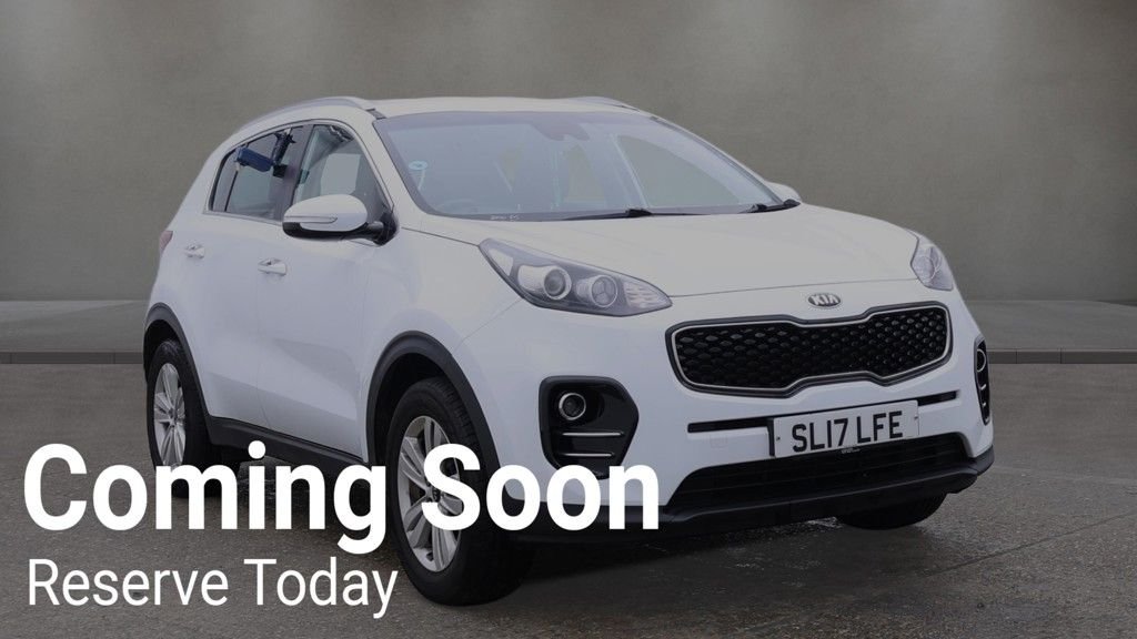 USED 2017 17 KIA SPORTAGE 1.6 GDi 2 SUV 5dr Petrol Manual Euro 6 (s/s) (130 bhp) 2 KEYS / LONG MOT