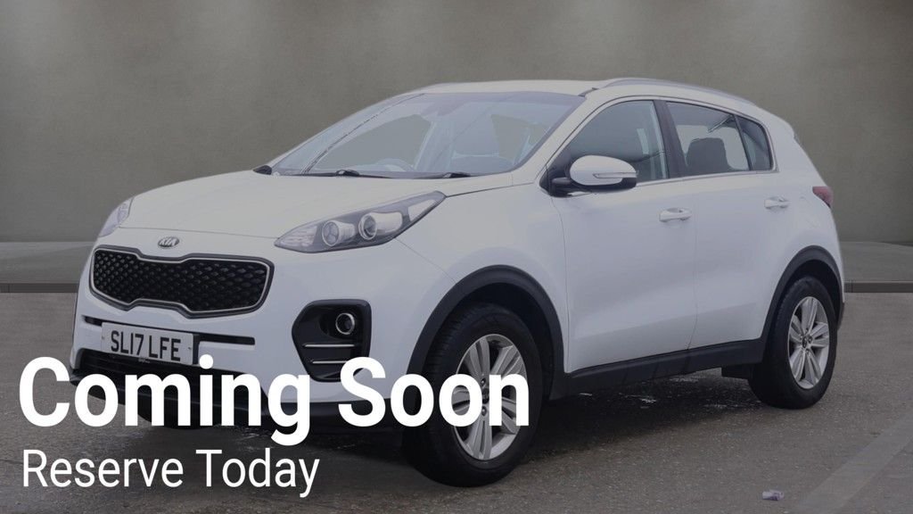 USED 2017 17 KIA SPORTAGE 1.6 GDi 2 SUV 5dr Petrol Manual Euro 6 (s/s) (130 bhp) 2 KEYS / LONG MOT