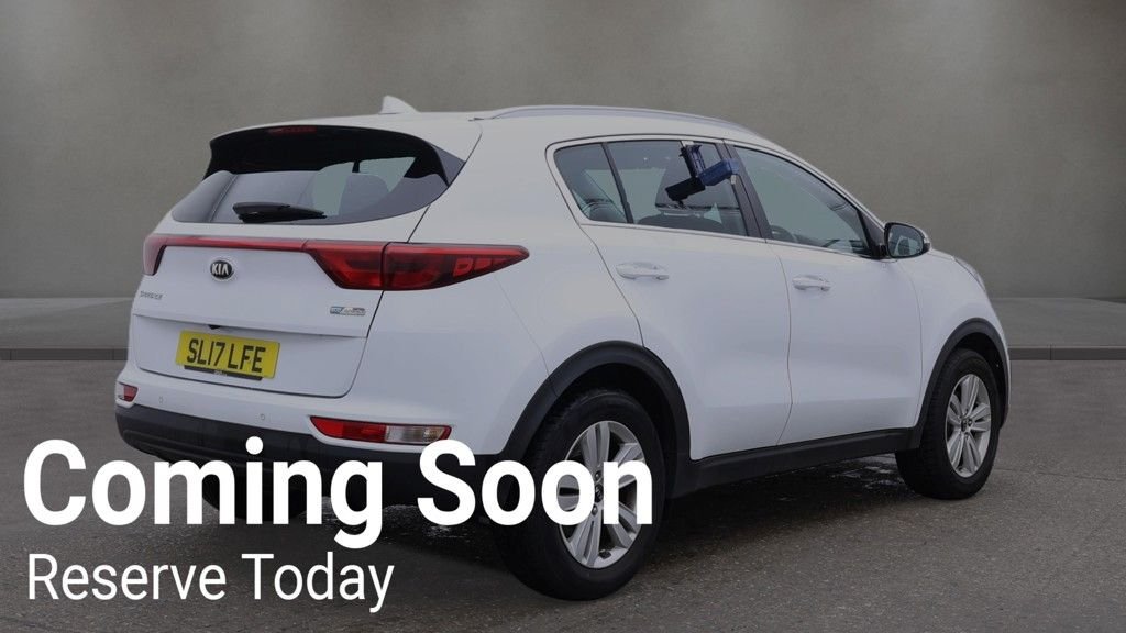 USED 2017 17 KIA SPORTAGE 1.6 GDi 2 SUV 5dr Petrol Manual Euro 6 (s/s) (130 bhp) 2 KEYS / LONG MOT