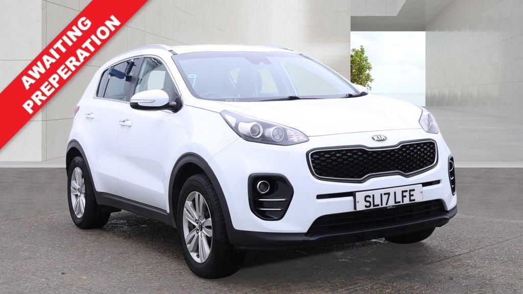 USED 2017 17 KIA SPORTAGE 1.6 GDi 2 SUV 5dr Petrol Manual Euro 6 (s/s) (130 bhp) 2 KEYS / LONG MOT