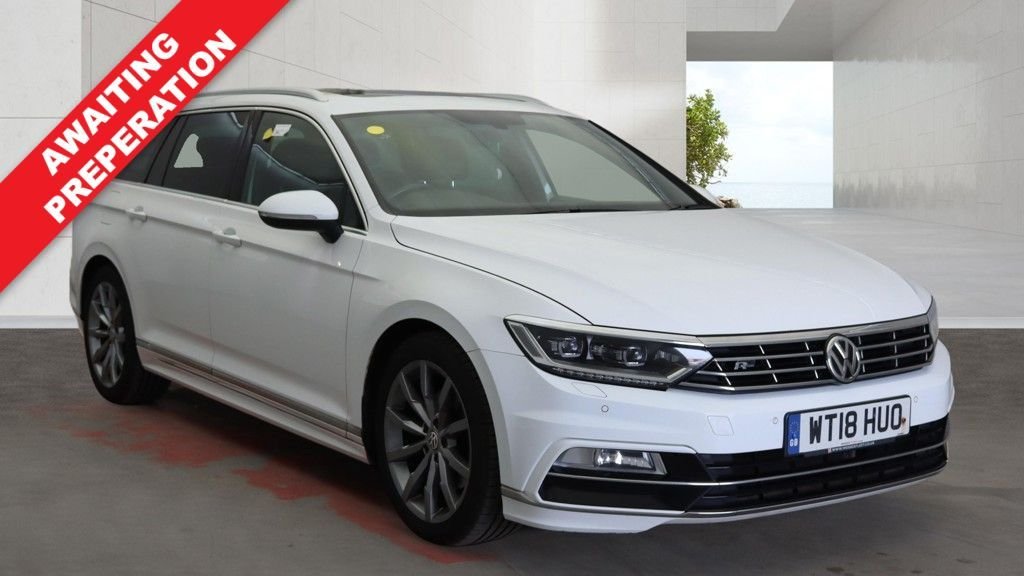 USED 2018 18 VOLKSWAGEN PASSAT 1.4 TSI R-Line Estate 5dr Petrol Manual Euro 6 (s/s) (150 ps) 2 KEYS / LONG MOT