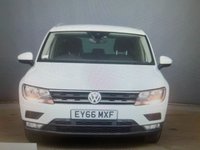 USED 2016 66 VOLKSWAGEN TIGUAN 2.0 TDI BlueMotion Tech SE SUV 5dr Diesel DSG 4Motion Euro 6 (s/s) (150 ps) 7 SERVICE STAMPS .