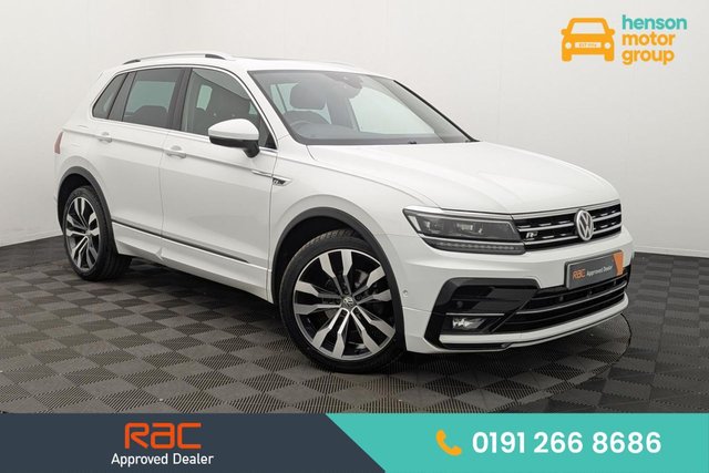 2019 19 VOLKSWAGEN TIGUAN 2.0 TDI R-Line Tech SUV 5dr Diesel Manual Euro 6 (s/s) (150 ps) Pan Roof, Car Play, Sat Nav