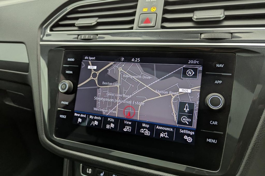 USED 2019 19 VOLKSWAGEN TIGUAN 2.0 TDI R-Line Tech SUV 5dr Diesel Manual Euro 6 (s/s) (150 ps) Pan Roof, Car Play, Sat Nav