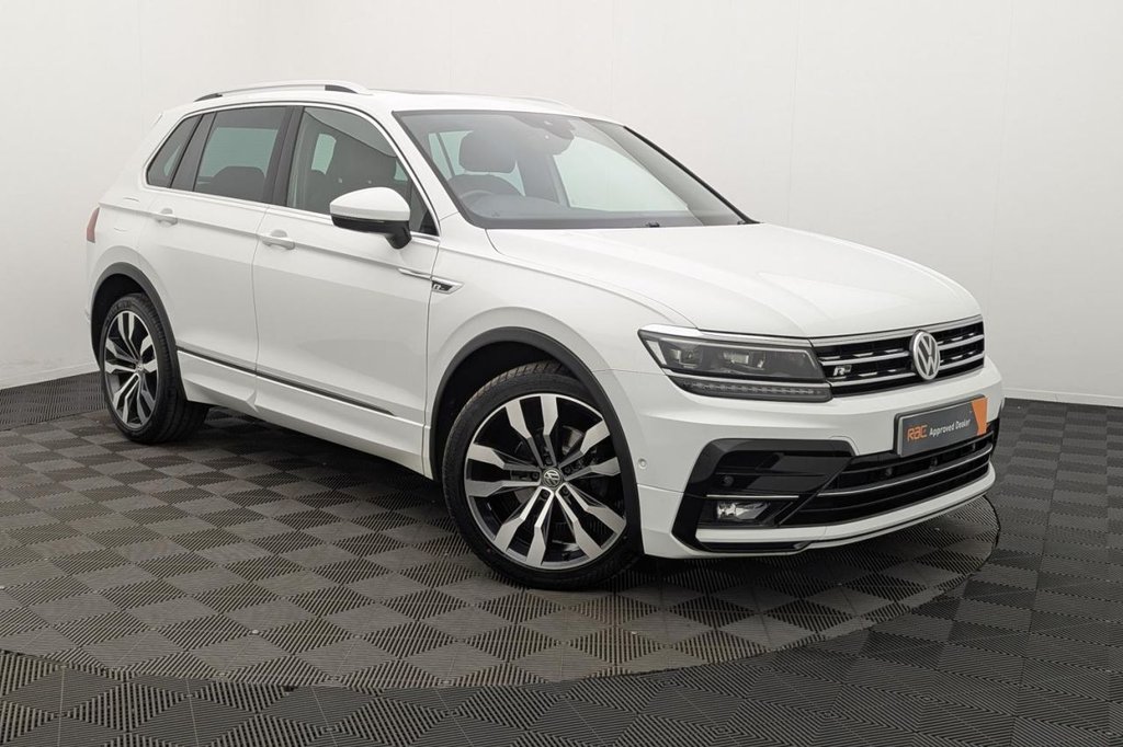 USED 2019 19 VOLKSWAGEN TIGUAN 2.0 TDI R-Line Tech SUV 5dr Diesel Manual Euro 6 (s/s) (150 ps) Pan Roof, Car Play, Sat Nav
