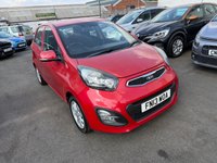 USED 2013 13 KIA PICANTO 1.0 2 Hatchback 5dr Petrol Manual Euro 5 (68 bhp) ZERO &pound;&pound;&pound; ROAD TAX-BLUETOOTH-SERVICE HISTORY-AIR CON-ALLOYS