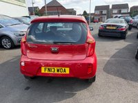 USED 2013 13 KIA PICANTO 1.0 2 Hatchback 5dr Petrol Manual Euro 5 (68 bhp) ZERO &pound;&pound;&pound; ROAD TAX-BLUETOOTH-SERVICE HISTORY-AIR CON-ALLOYS