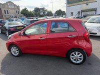 USED 2013 13 KIA PICANTO 1.0 2 Hatchback 5dr Petrol Manual Euro 5 (68 bhp) ZERO &pound;&pound;&pound; ROAD TAX-BLUETOOTH-SERVICE HISTORY-AIR CON-ALLOYS
