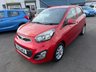 USED 2013 13 KIA PICANTO 1.0 2 Hatchback 5dr Petrol Manual Euro 5 (68 bhp) ZERO &pound;&pound;&pound; ROAD TAX-BLUETOOTH-SERVICE HISTORY-AIR CON-ALLOYS