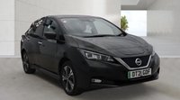 USED 2021 21 NISSAN LEAF 62kWh e+ Tekna Hatchback 5 Door Electric Automatic Black  