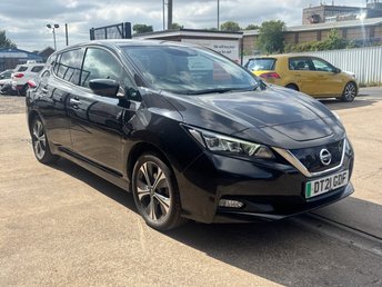2021 NISSAN LEAF 62kWh e+ Tekna Hatchback 5 Door Electric Automatic Black  &pound;11452.00