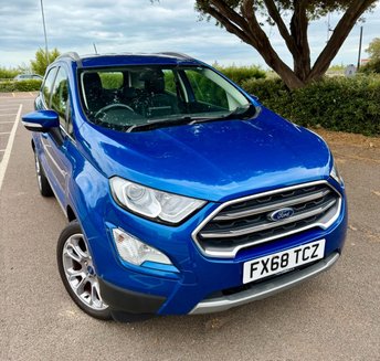 2018 FORD ECOSPORT 1.0T EcoBoost Titanium SUV 5dr Petrol Auto Euro 6 (s/s) (125 ps) &pound;10495.00