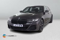 USED 2022 72 BMW 5 SERIES 2.0 520d MHT M Sport Steptronic Euro 6 (s/s) 4dr Reverse Camera, Heated Seats,
