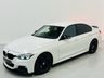 USED 2018 68 BMW 3 SERIES 2.0 320i M Sport Shadow Edition Saloon 4dr Petrol Auto Euro 6 (s/s) (184 ps) Alpine White | Black Leather Interior | Heated Seats | Harman Kardon | Ambient Lighting | ULEZ OK