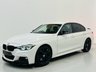 USED 2018 68 BMW 3 SERIES 2.0 320i M Sport Shadow Edition Saloon 4dr Petrol Auto Euro 6 (s/s) (184 ps) Alpine White | Black Leather Interior | Heated Seats | Harman Kardon | Ambient Lighting | ULEZ OK