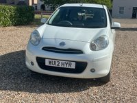 USED 2012 12 NISSAN MICRA 1.2 12V Shiro Hatchback 5dr Petrol Manual Euro 5 (80 ps) 40660 miles fsh