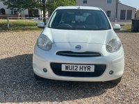 USED 2012 12 NISSAN MICRA 1.2 12V Shiro Hatchback 5dr Petrol Manual Euro 5 (80 ps) 40660 miles fsh