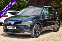 USED 2018 18 VOLKSWAGEN TIGUAN 2.0 TDI SE Navigation SUV 5dr Diesel DSG Euro 6 (s/s) (150 ps) NEW MOT, GREAT SERVICE HISTORY! SAT NAV, CARPLAY, CAMERA, SENSORS, DAB!