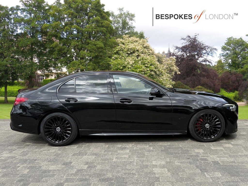 USED 2022 22 MERCEDES-BENZ C CLASS 2.0 C220dh MHEV AMG Line (Premium) G-Tronic+ Euro 6 (s/s) 4dr HUGE SPEC|BLACK PACK|GT GRILL|