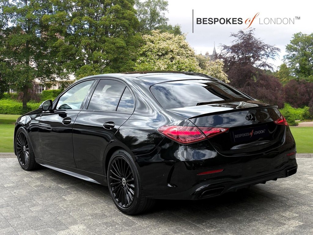 USED 2022 22 MERCEDES-BENZ C CLASS 2.0 C220dh MHEV AMG Line (Premium) G-Tronic+ Euro 6 (s/s) 4dr HUGE SPEC|BLACK PACK|GT GRILL|
